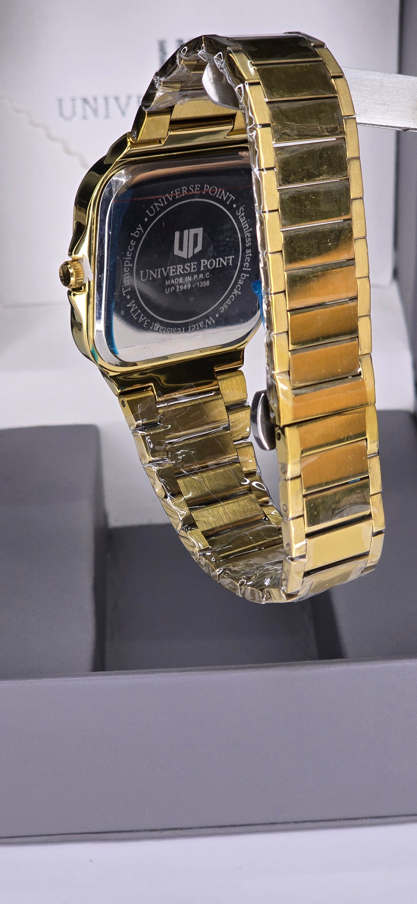 Gold Square Men’s Watch