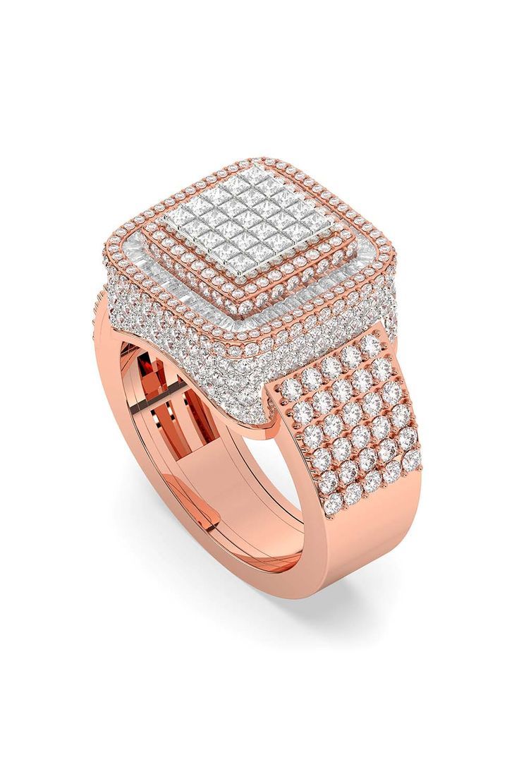 high-set statement ring