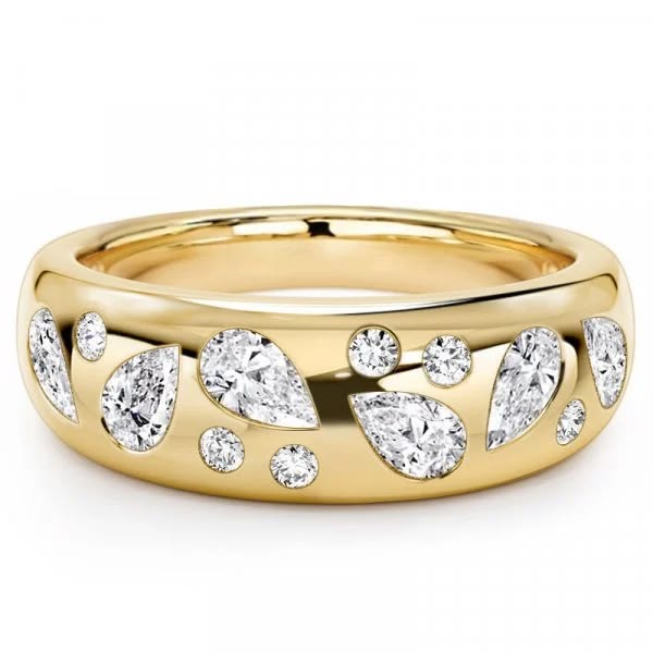 multi-stone diamond band