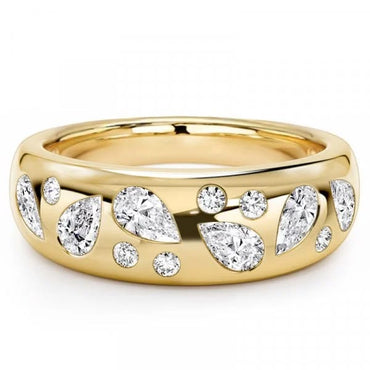 multi-stone diamond band