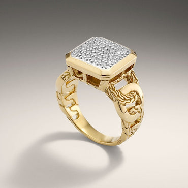 men's signet-style ring