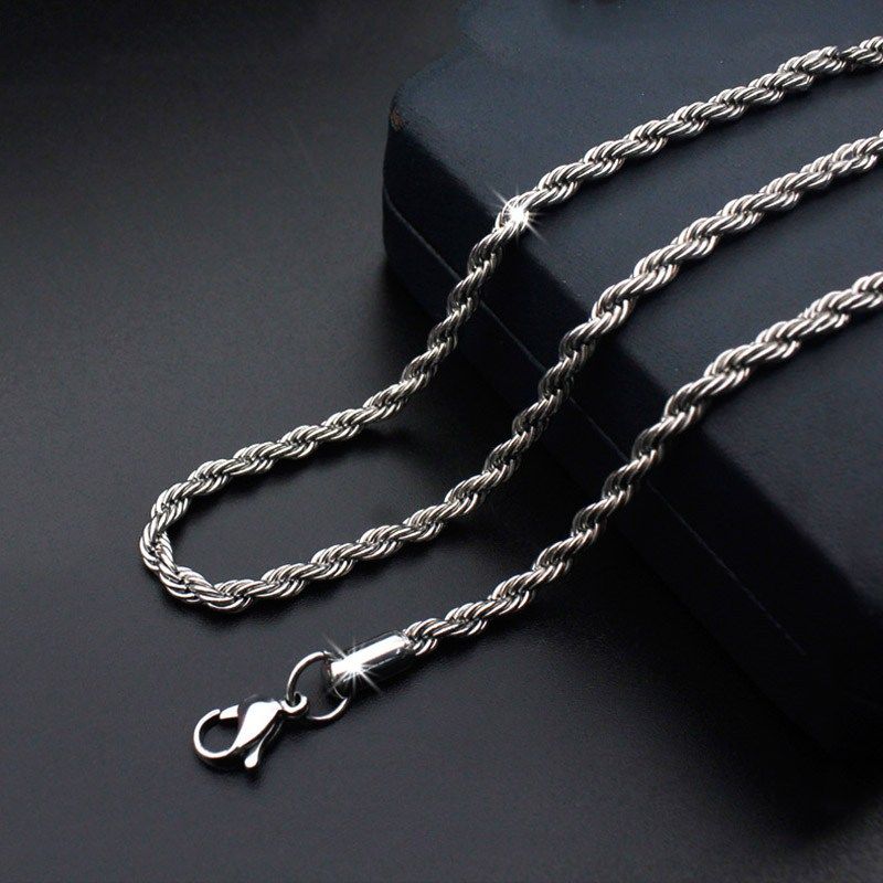 Classic Silver Rope Chain