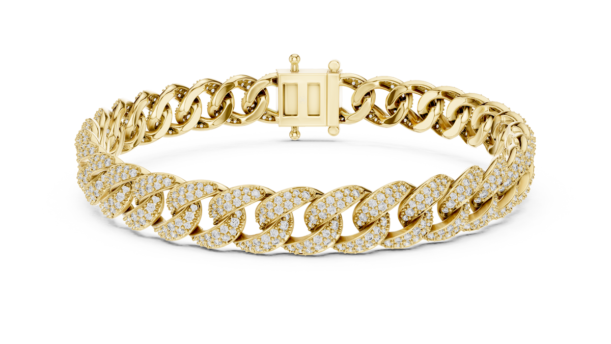Diamond Miami Cuban Link Bracelet