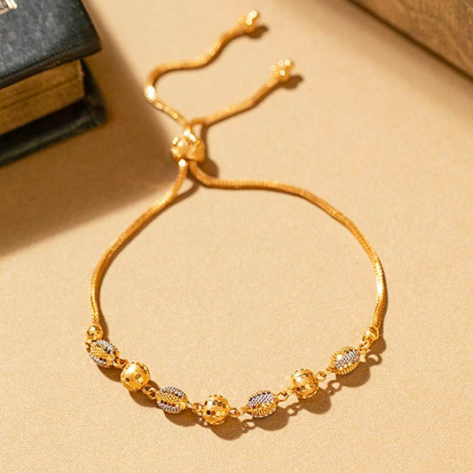 Textured Ball Chain Bracelet for Women