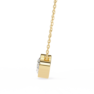 Ovel Diamond Necklace