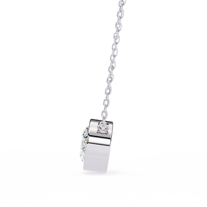 Ovel Diamond Necklace