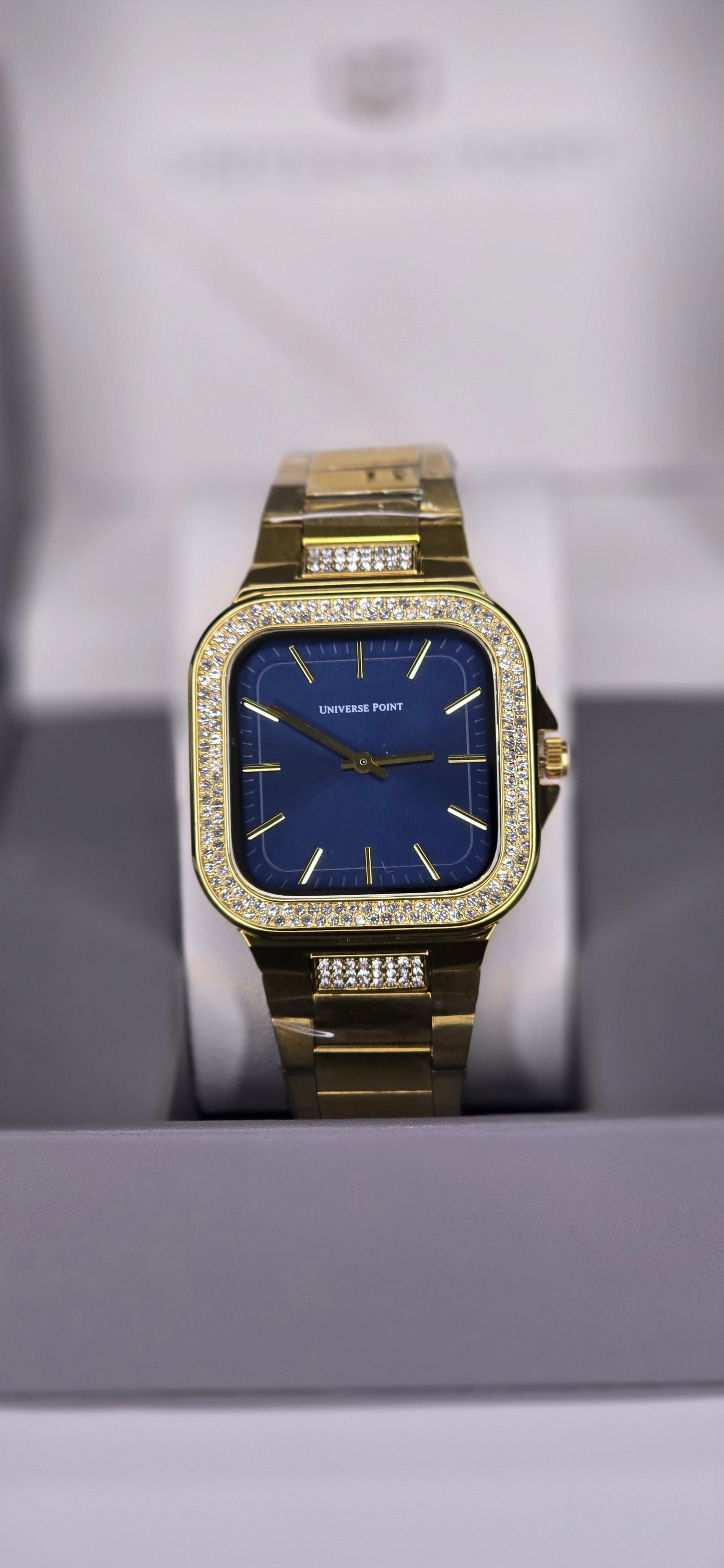 Gold Square Men’s Watch