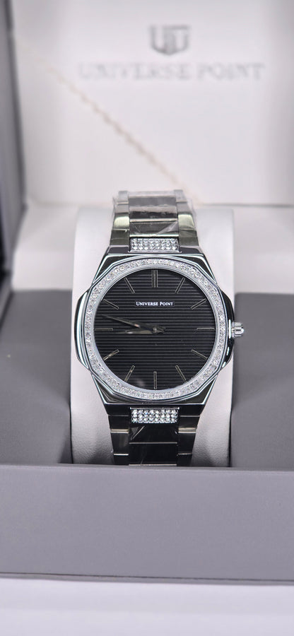 Crystal Bezel Luxury Watch