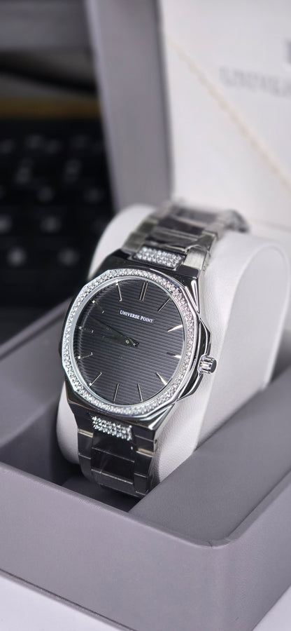 Crystal Bezel Luxury Watch