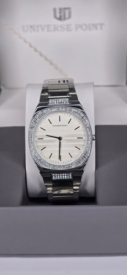 Crystal-Bezel Watch