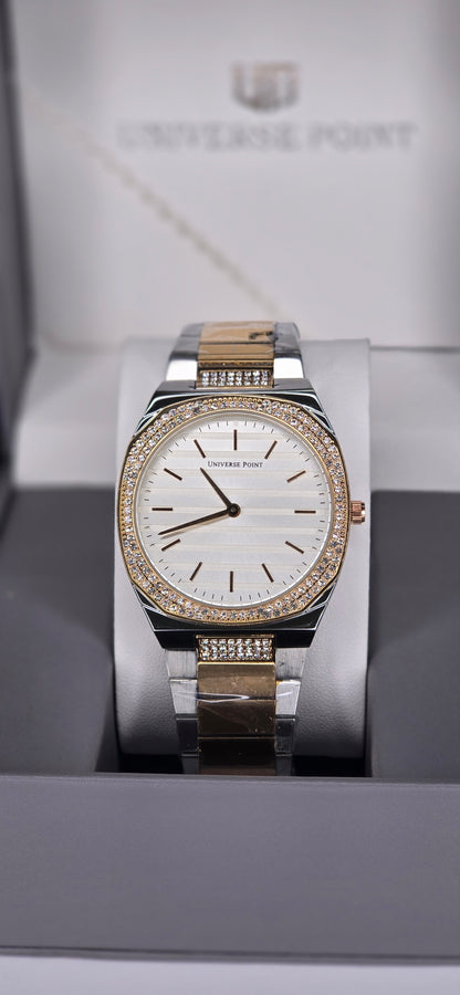 Two-Tone Diamond-Accented Watch