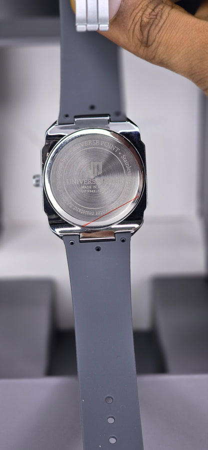 Diamond-Bezel Luxury Quartz Watch