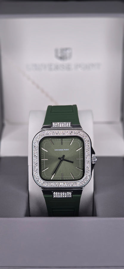 Olive Green & Diamond Edition Watch