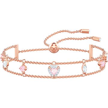 Swarovski "One" Dual-Chain Bracelet