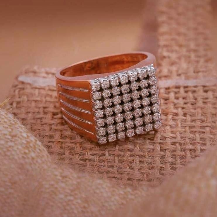 men's signet-style statement ring