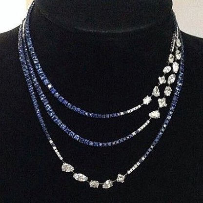 multi-strand convertible necklace,