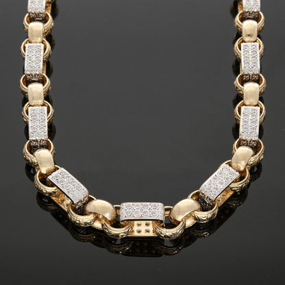 high-end men's statement chain