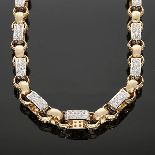 high-end men's statement chain