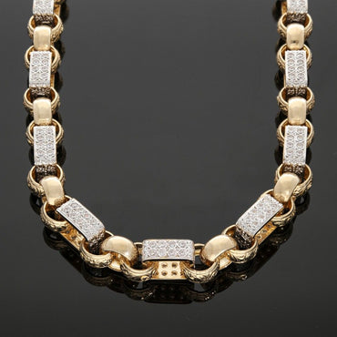 high-end men's statement chain