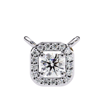 Timeless Elegance Cushion Diamond Pendant