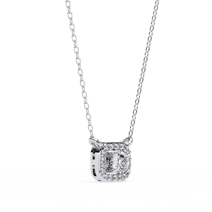 Timeless Elegance Cushion Diamond Pendant