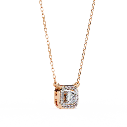 Timeless Elegance Cushion Diamond Pendant