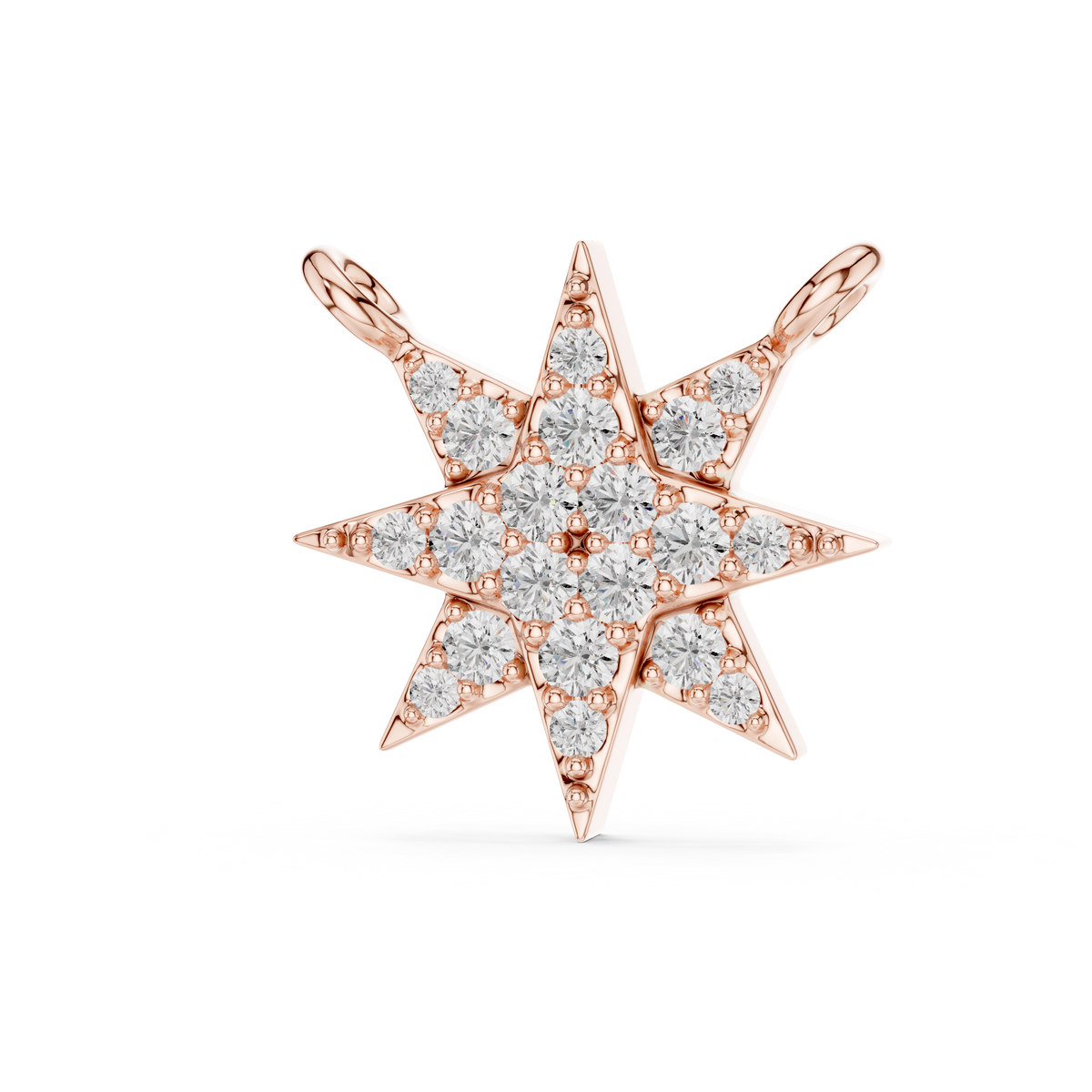 Diamond Star Pendant Necklace