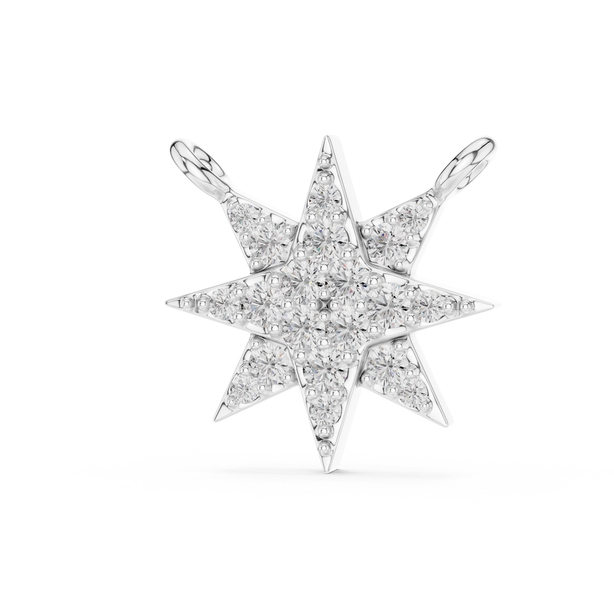 Diamond Star Pendant Necklace