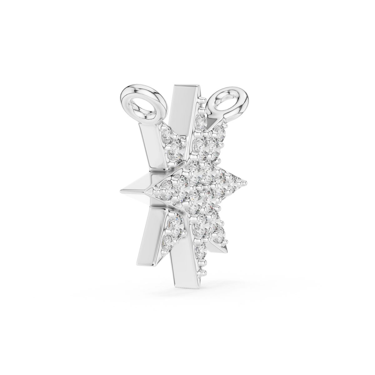Diamond Star Pendant Necklace