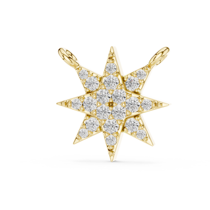 Diamond Star Pendant Necklace