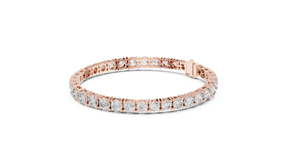 Classic Round Diamond Tennis Bracelet