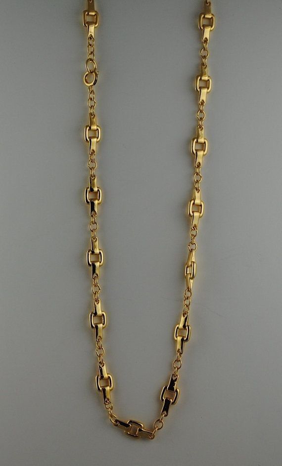 Vintage Style Gold Link Chain