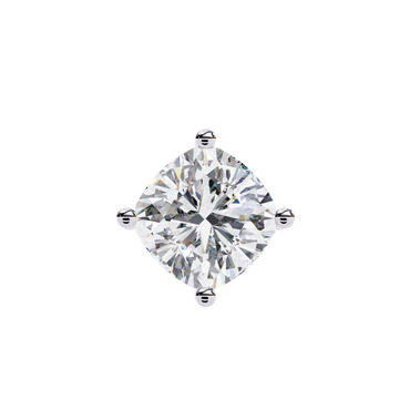 Classic Cushion-Cut Solitaire Diamond Pendant