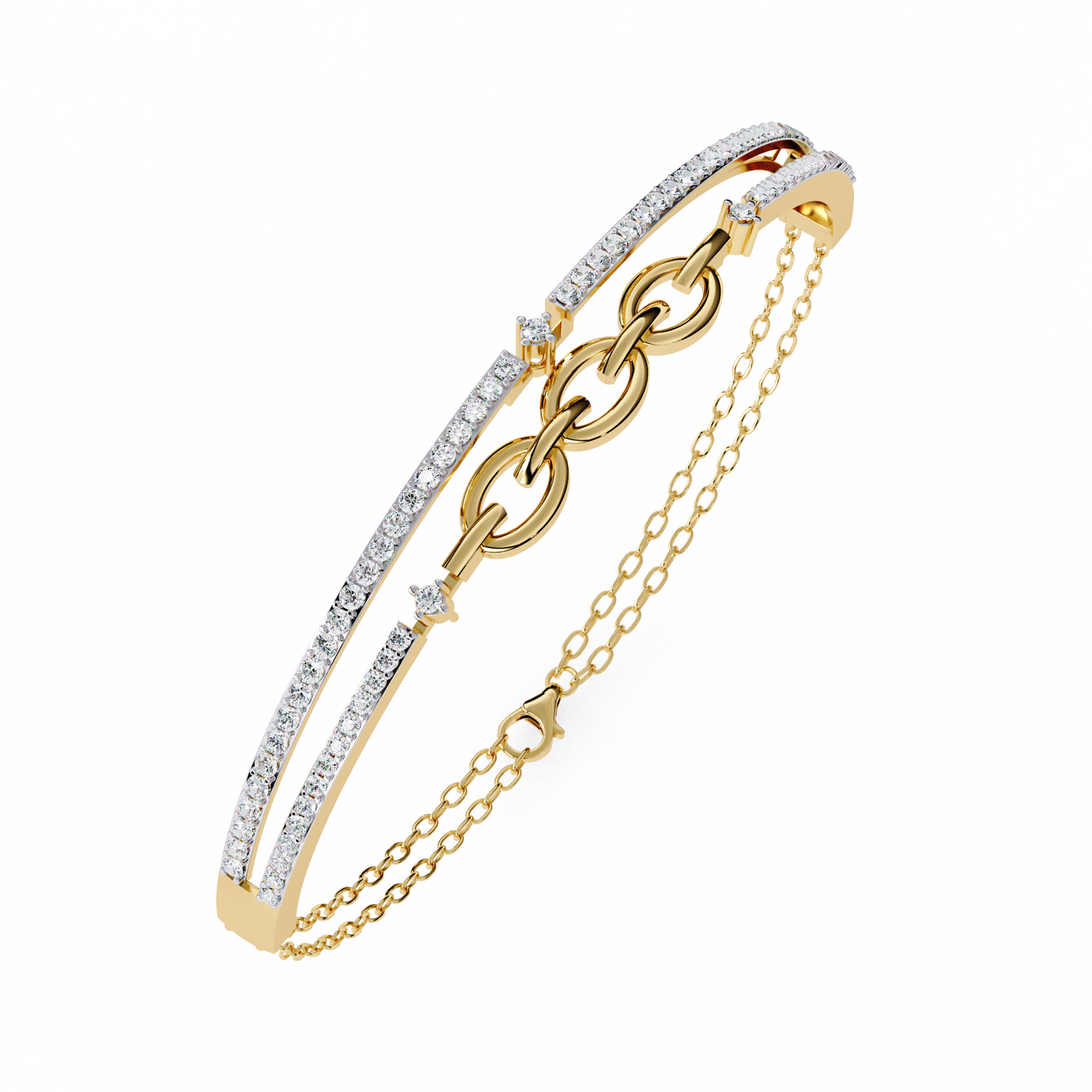 iamond Link Bracelet