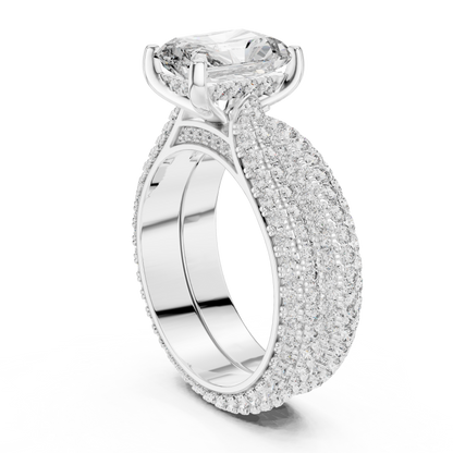Radiant Cut Diamond Engagement Ring