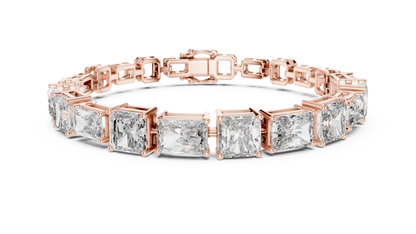 Radiant Cut Diamond Tennis Bracelet