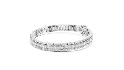 Luxury Multi-Row Diamond Bracelet
