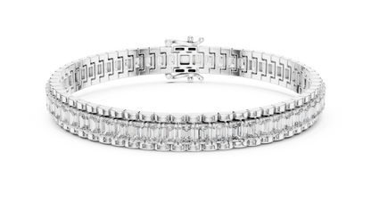 Luxury Multi-Row Diamond Bracelet