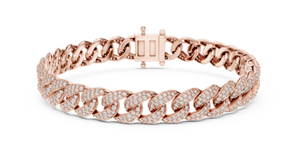 Diamond Miami Cuban Link Bracelet