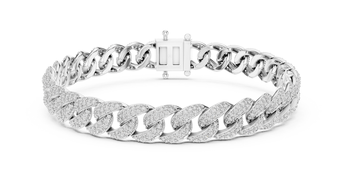 Diamond Miami Cuban Link Bracelet