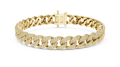 Diamond Miami Cuban Link Bracelet