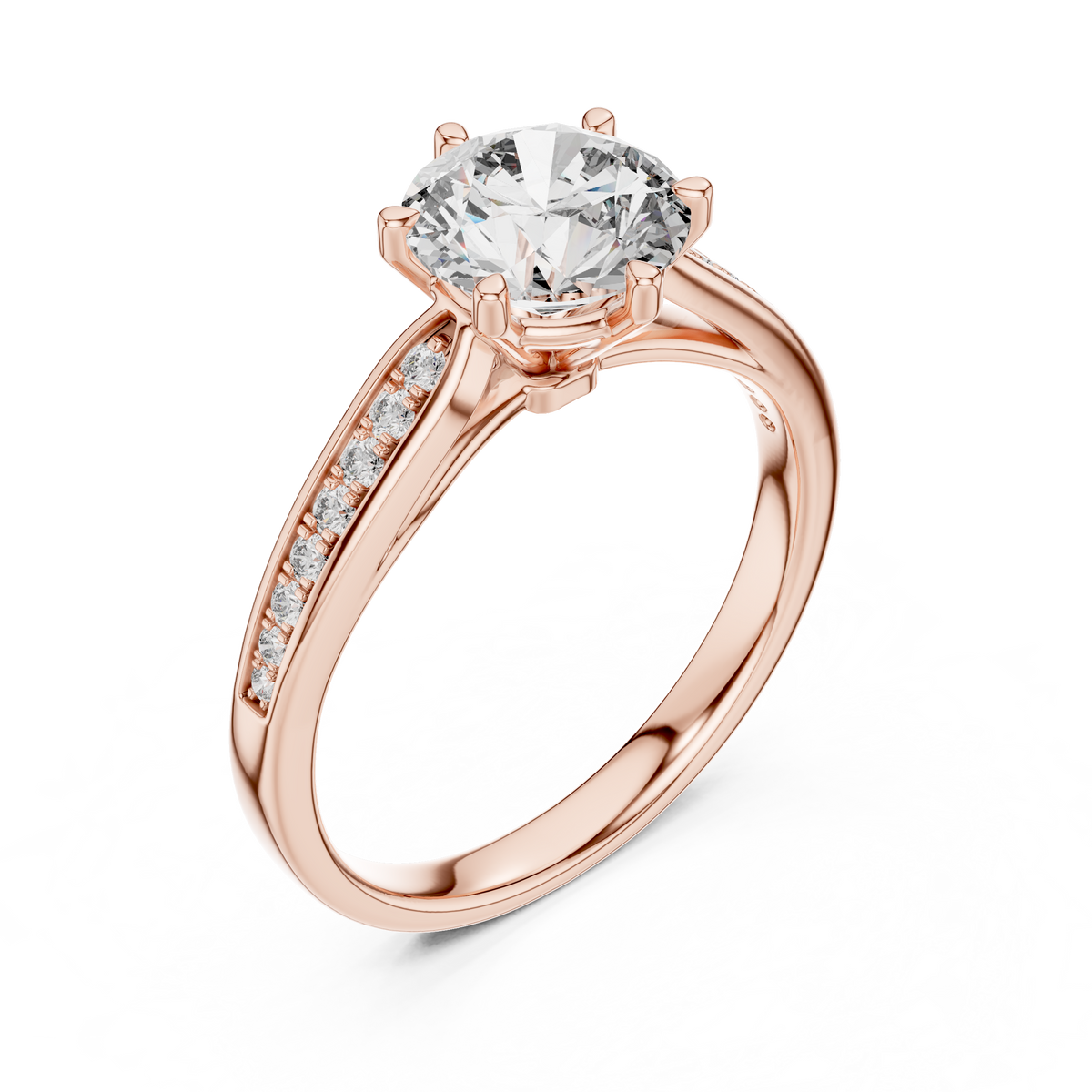 Round Diamond Engagement Ring