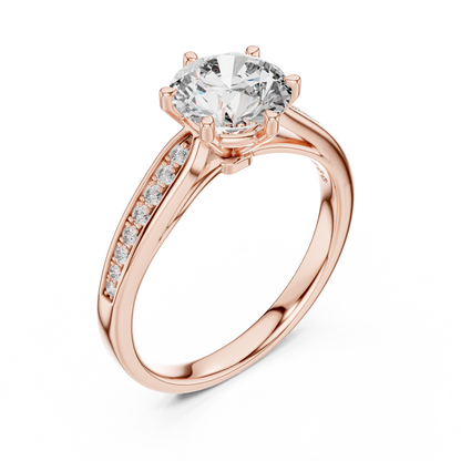 Round Diamond Engagement Ring