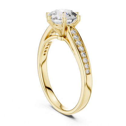 Round Diamond Engagement Ring