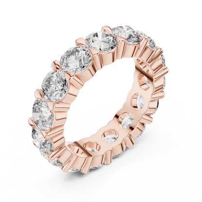 Brilliant Prong-Set Diamond Eternity Band