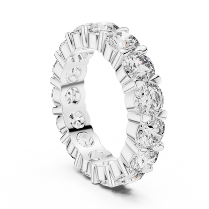 Brilliant Prong-Set Diamond Eternity Band