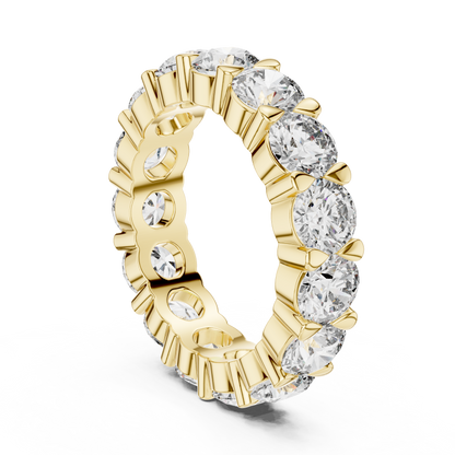 Brilliant Prong-Set Diamond Eternity Band