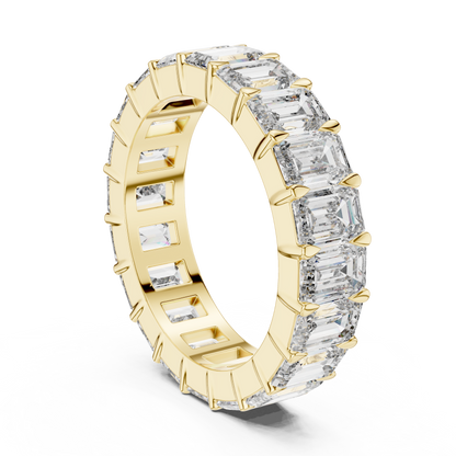 Emerald-Cut Diamond Eternity Band