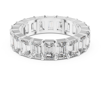 Emerald-Cut Diamond Eternity Band