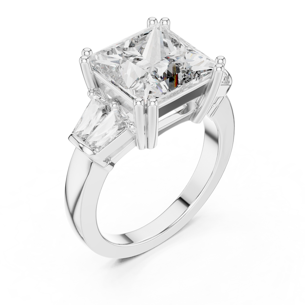 Three-Stone Diamond Ring